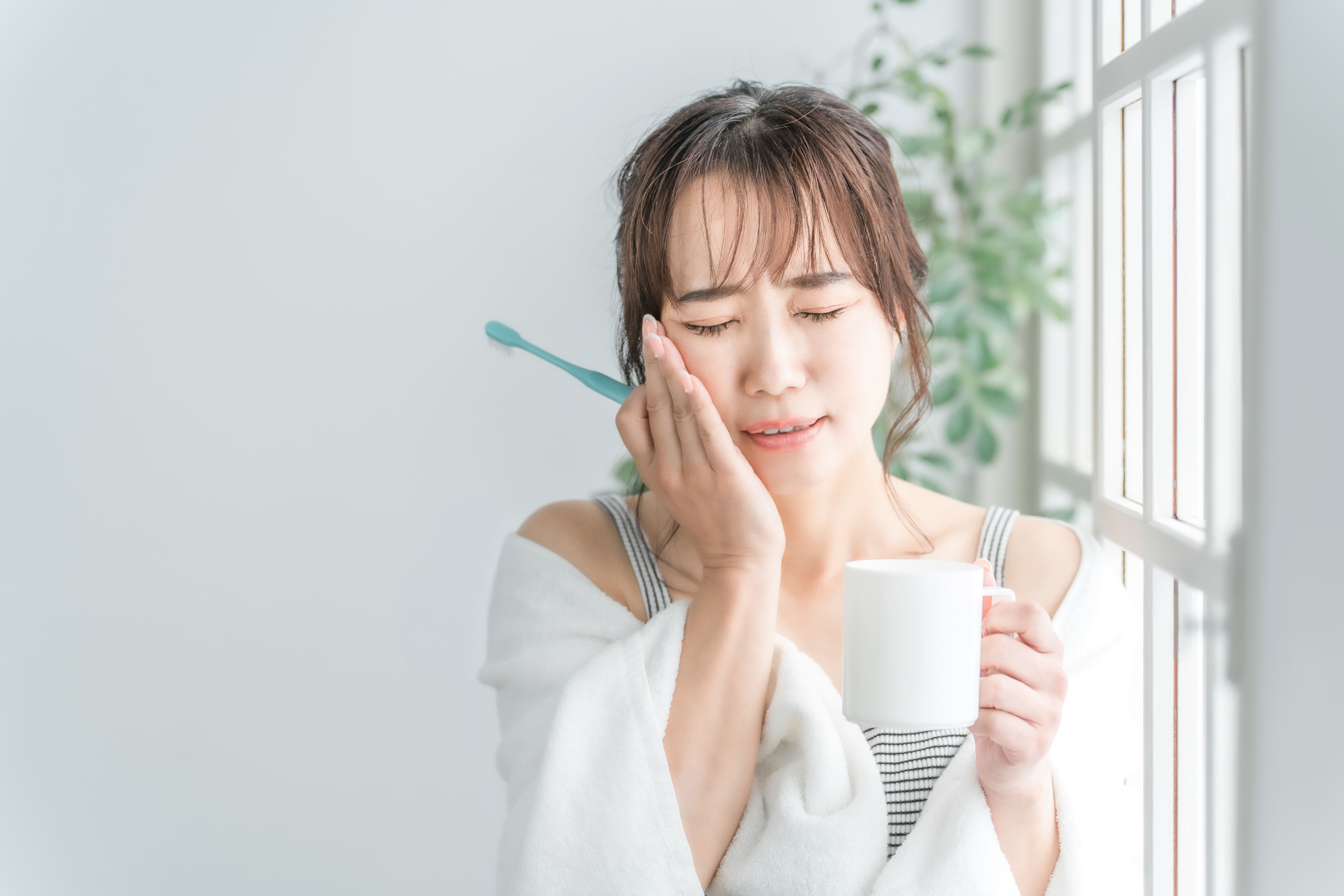 口腔検査の様子